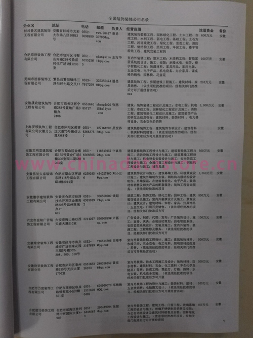 中國裝飾裝修企業黃頁可開展精準營銷，電話營銷、郵件營銷、傳真營銷等等多管齊下，圓您銷售冠軍夢